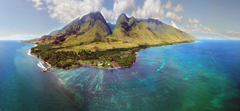 Maui aus der Luft