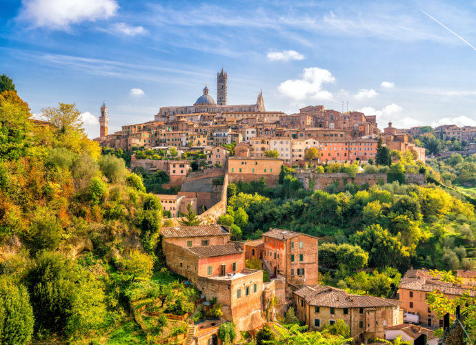 Siena in der Toskana