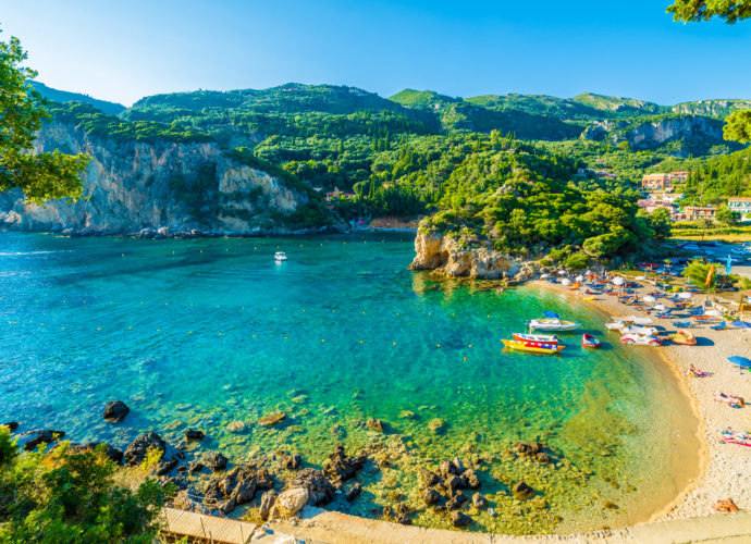 Paleokastritsa auf Korfu