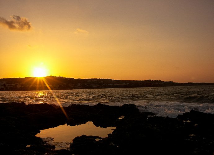 Sonnenuntergang auf Kreta