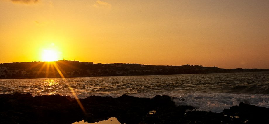 Sonnenuntergang auf Kreta